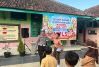 Polisi Sahabat Anak, Satlantas Polresta Sumenep Tanamkan Budaya Tertib Lalu Lintas di SDN Paberasan I