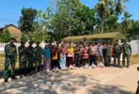 Ketahanan Pangan Tak Lagi Sekadar Wacana, Yonif TP 931/Ksatria Jokotole Buktikan Lewat Panen dan Aksi Berbagi untuk Masyarakat
