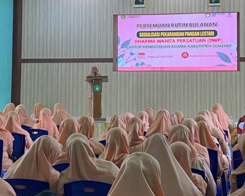 DWP Kemenag Sumenep Dorong Gerakan Pekarangan Pangan Lestari, Perempuan Jadi Garda Ketahanan Pangan Keluarga