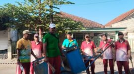 Kepala UPTD Pasar Diskop UKM dan Perindag Kabupaten Sumenep Subaidi SH Bersama Jajarannya Usai Menggelar Kurve, Jum'at (24/07/2026)
