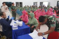 300 Pendonor Satukan Semangat Kemanusiaan dalam Bakti TNI AD untuk Rakyat di Sumenep