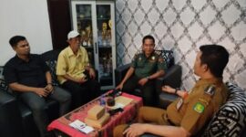 Ketua KORMI Kabupaten Sumenep Imam Syafii SH Saat Berkunjung Ke Camat Kalianget Haqiqi Maulana Firmansyah 
