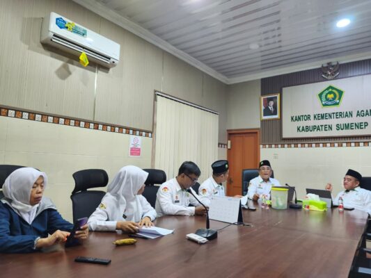 Kemenag Sumenep Mantapkan Tim Hadapi Penilaian Zona Integritas