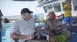 Konsulat Jenderal Australia di Surabaya dan Rumah Sakit Kapal Ksatria Airlangga (RSKKA) dalam pelaksanaan Bakti 2026 di Kepulauan Sumenep 