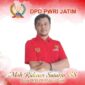 Ketua Dewan Pengurus Daerah (DPD) PWRI Jawa Timur, Moh. Ridwan Sutarjo, S.S. 