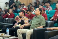 Bupati Sumenep Dr H Achmad Fauzi Wongsojudo SH MH Saat Menghadiri Pelantikan KJS Sumenep, Jum'at (31/07/2026)