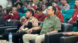 Bupati Sumenep Dr H Achmad Fauzi Wongsojudo SH MH Saat Menghadiri Pelantikan KJS Sumenep, Jum'at (31/07/2026)