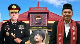 Ketum DPP HBB, Lamsiang Sitompul, SH., MH., bersama Kapolda Sumut. Serukan stop ujaran kebencian terhadap suku manapun. Mari jaga persatuan, hormati perbedaan, tolak ujaran kebencian. ©okedaily jatim