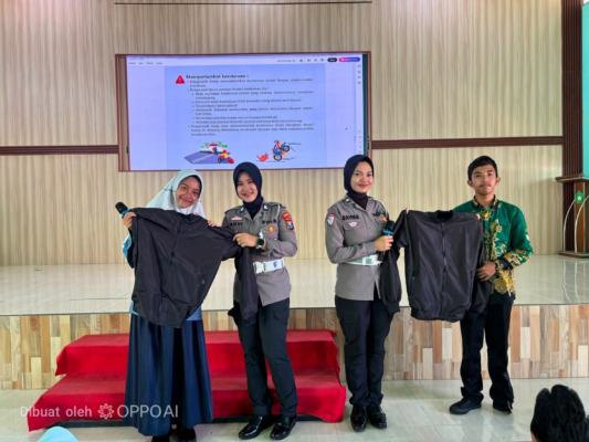 Police Goes To School di MAN Sumenep, Satlantas Polres Sumenep Tanamkan Budaya Tertib Berlalu Lintas Sejak Dini