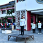 Bupati Sumenep Dr H Achmad Fauzi Wongsojudo SH MH Acara Budayakan QRIS di Hadapan Peserta Senam Bersama ASN, Jum'at (17/07/2026)