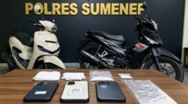 Barang Bukti Yang Berhasil Diamankan SatresNarkoba Polres Sumenep 