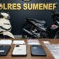 Barang Bukti Yang Berhasil Diamankan SatresNarkoba Polres Sumenep 