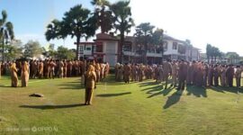 Suasana Apel Gabungan Senin (20/07/2026)