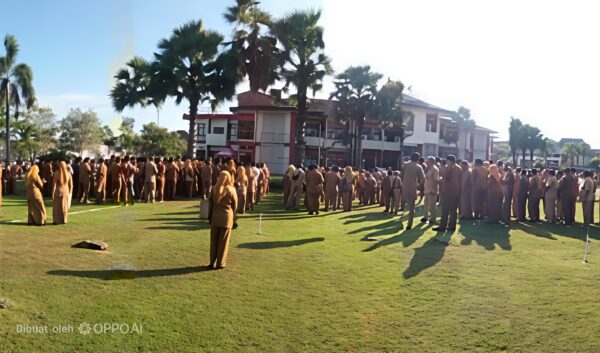 Suasana Apel Gabungan Senin (20/07/2026)
