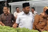 meninjau Kebun Hidroponik IRA Farm di Desa Ketawang Laok, Kecamatan Ganding