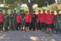 Karya Bhakti Skala Besar TNI AD di Desa Kerta Barat Dasuk Bangun Kepedulian Lingkungan dan Solidaritas Warga