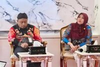 Staf Ahli Bupati Sumenep Joko Satrio Dan Anggota DPD RI Lia Istifhama