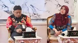 Staf Ahli Bupati Sumenep Joko Satrio Dan Anggota DPD RI Lia Istifhama