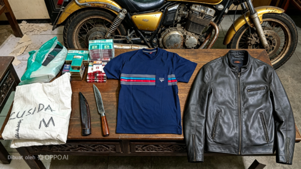 Sejumlah Barang Bukti Yang Berhasil Unit Reskrim Polsek Dungkek 