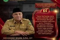 Kadisdik Sumenep Tegaskan Kolaborasi Jadi Kunci Pendidikan Berkualitas, Kepala Sekolah Diminta Bangun Sinergi dan Inovasi