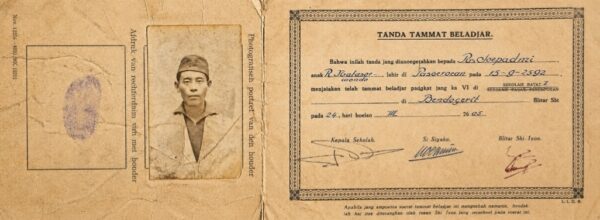 Museum Helmi Bluto Simpan SIM Hindia Belanda 1926 dan Ijazah Jepang 1942 Langka
