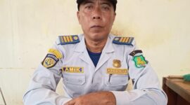 Kepala UPTD Terminal Disperkimhub Kabupaten Sumenep RB. Abdul Hamid, S.Sos