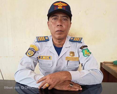 Kepala UPTD Terminal Disperkimhub Kabupaten Sumenep RB. Abdul Hamid, S.Sos