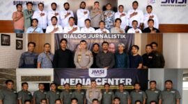 Kapolresta Sumenep Sambangi IJTI, JMSI hingga SMSI dalam Sehari, Perkuat Sinergi dengan Insan Pers