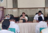Kabid PMD, Raden Muchlis Santoso, di Kegiatan RKPDesa