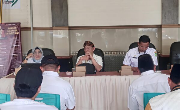 Kabid PMD, Raden Muchlis Santoso, di Kegiatan RKPDesa