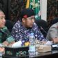 Bupati Sumenep Dr H Achmad Fauzi Wongsojudo SH MH di Acara Titik Impas Harga Tembakau (TIHT) 2026 di Ruang Adirasa Pemkab Sumenep, Kamis  (30/07/2026)