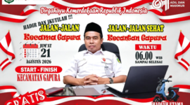 Semangat Kemerdekaan dari Gapura, Jalan Sehat HUT RI ke-81 Jadi Ajang Pererat Persaudaraan