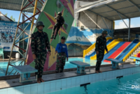 Bukan Sekadar Latihan, Yonif TP 931/KJ Pacu Ketangguhan Prajurit Lewat Renang Militer dan Mountenering