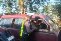 Polantas Menyapa di Sumenep, Polisi Hadir di Tengah Warga Bangun Budaya Tertib Berlalu Lintas