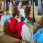 DPC GMNI Kabupaten Sumenep melakukan ziarah dan nyekar ke makam para raja Sumenep di kompleks Asta Tinggi. ®okedailyjatim [Foto: Radiana Nurisa]