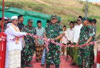 Jembatan Karang Sumenep Resmi Dibuka, Bakti TNI AD Hadirkan Akses Baru dan Harapan bagi Warga Mandala