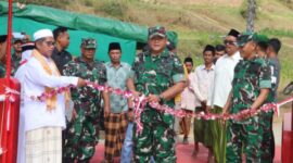 Jembatan Karang Sumenep Resmi Dibuka, Bakti TNI AD Hadirkan Akses Baru dan Harapan bagi Warga Mandala