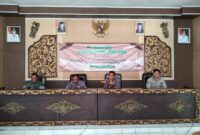 Sekretaris Bakesbangpol Sumenep Dr. Edy dan Sekcam Bluto Razali