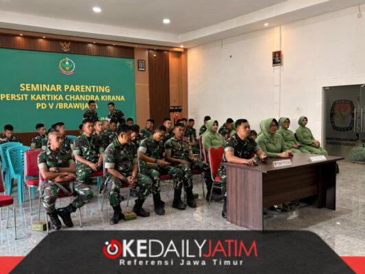 Parenting Keluarga Via Zoom, Danyonif TP 931/Ksatria Jokotole Tekankan Peran Penting Orang Tua