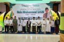 Wakil Komandan Batalyon (Wadan Yonif). Para prajurit mengikuti Peringatan Maulid Nabi Muhammad SAW di Masjid Jamik Sumenep, Selasa (25/08/2026)