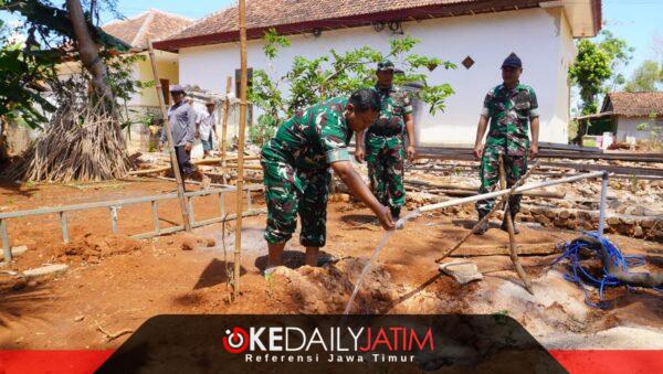 Dua Sumur Bor TNI AD di Talango Sumenep Siap Layani 205 Warga, Akses Air Bersih Makin Dekat