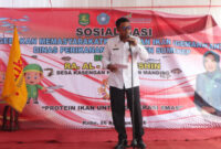 Kepala Dinas Perikanan Kabupaten Sumenep, Drs. Agustiono Sulasno, MH, 