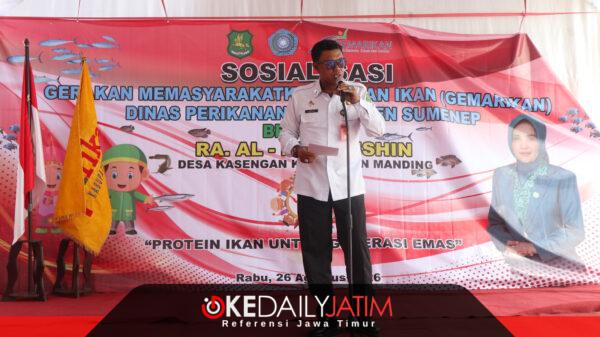 Kepala Dinas Perikanan Kabupaten Sumenep, Drs. Agustiono Sulasno, MH, 