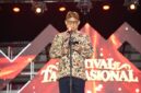 Sekdakab Sumenep Agus Dwi Saputra, S.Sos, MSi Saat Memberikan Sambutan di Madura Night Vaganza 2026