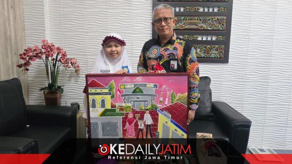 Ana Syifaul Millah Bersama Direktur BPRS Hairil Fajar 