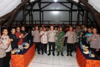 Kapolresta Sumenep Sambung Roso Bareng 11 Kades, Warga Diajak Tak Diam Saat Ada Gangguan Kamtibmas