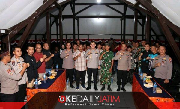 Kapolresta Sumenep Sambung Roso Bareng 11 Kades, Warga Diajak Tak Diam Saat Ada Gangguan Kamtibmas