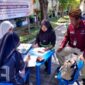 Pustakawan Ahli Muda Dispusip Kabupaten Sumenep Drs. Syaiful Bahri Saat Memberikan Arahan Kepada Siswa SMAN 1 Gapura. ®okedaily.com