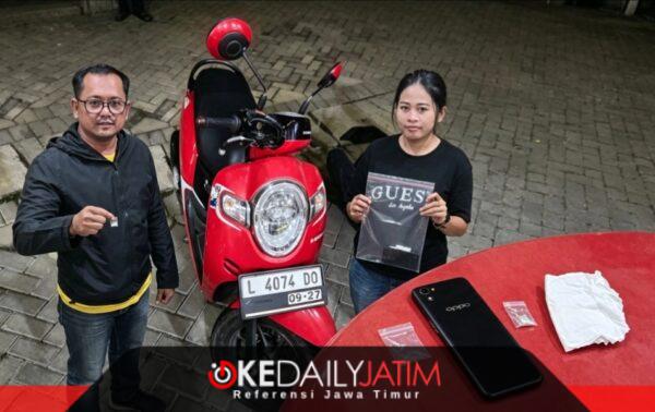 SatresNarkoba Polresta Sumenep Bersama BB Yang Berhasil Diamankan 