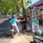 KBS Sumenep Tebar Kebaikan, 110 Nasi Bungturat Menyapa Warga di Simpang 3 Mapolresta